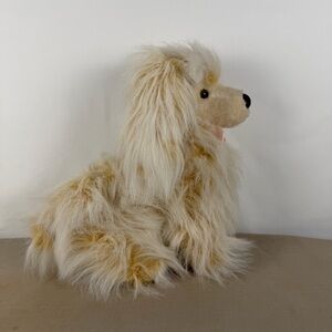 Afgand Hound Hand Crafted Classic Aurora Plush Realistic Dog 1991 Summit Corp 12